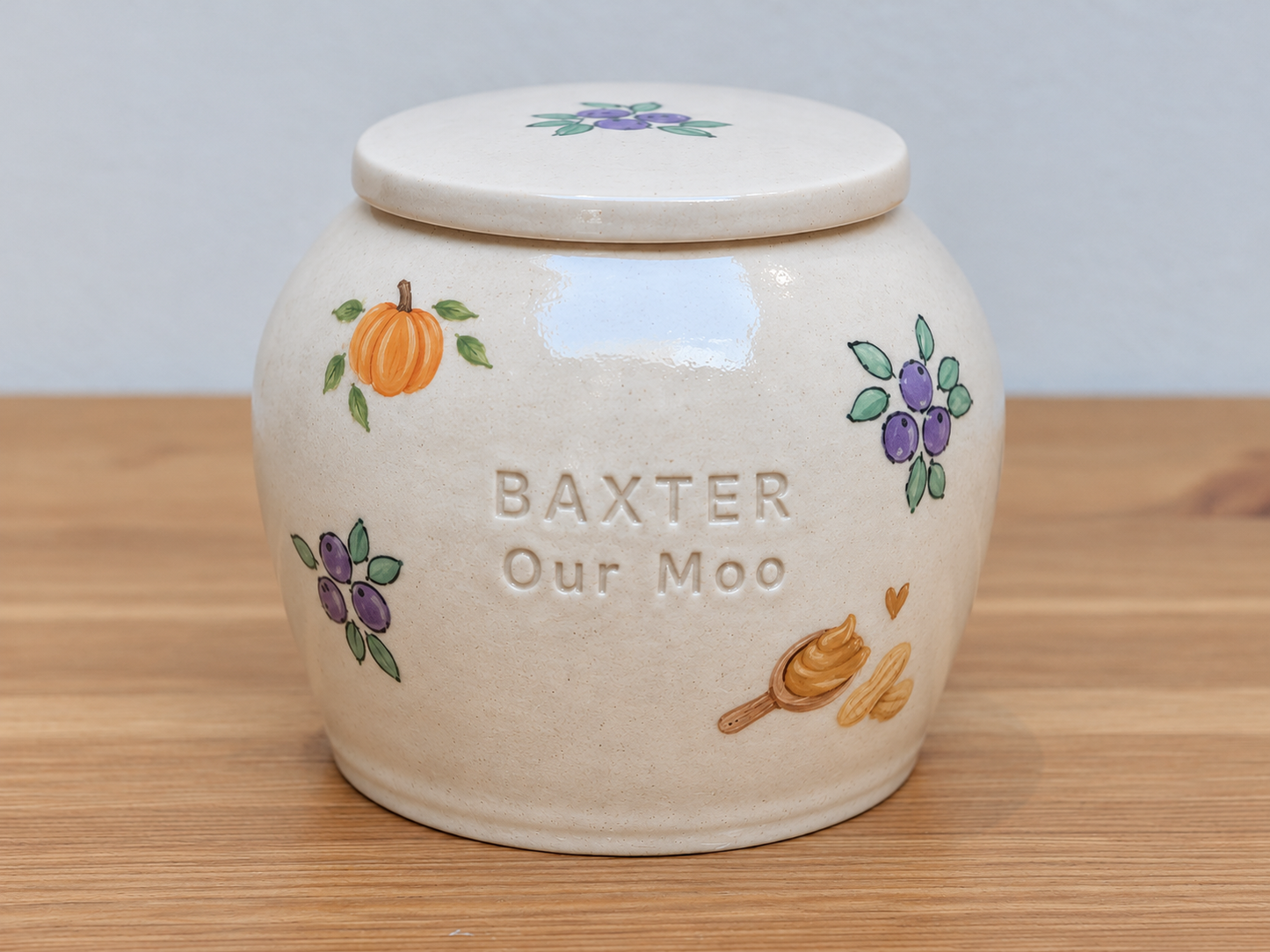 Custom Urn for Baxter (80lbs)