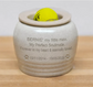 Custom Urn for Bernie with a ball lid