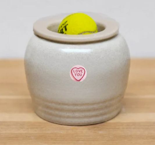 Custom Urn for Bernie with a ball lid