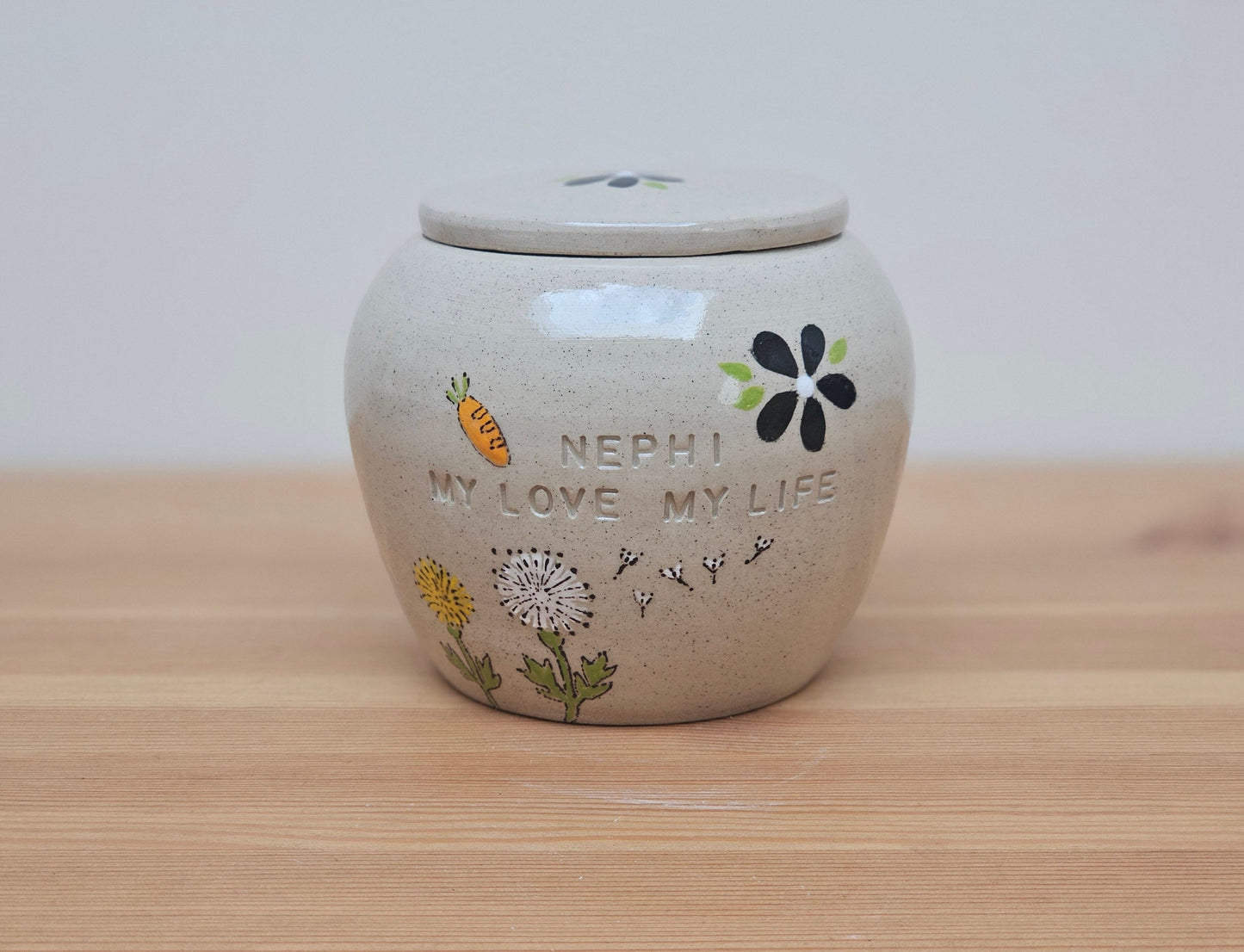 Dandelion Pet Urn