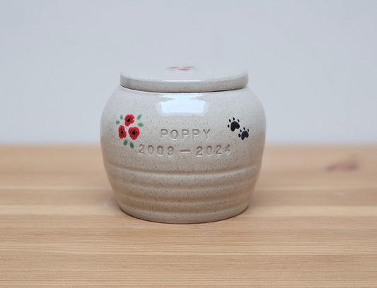 Poppy Pet Urn