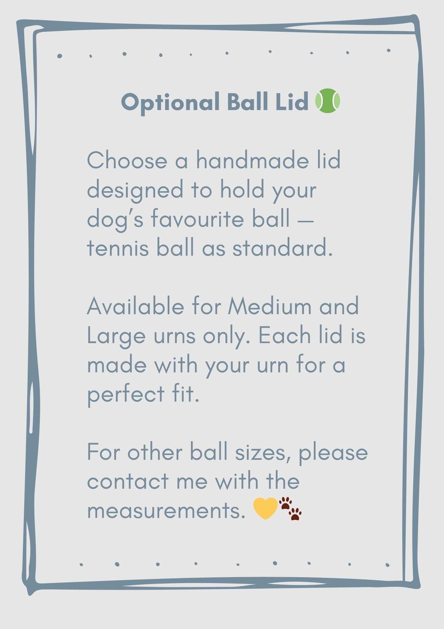 Sapling Pet Urn with Paw Prints